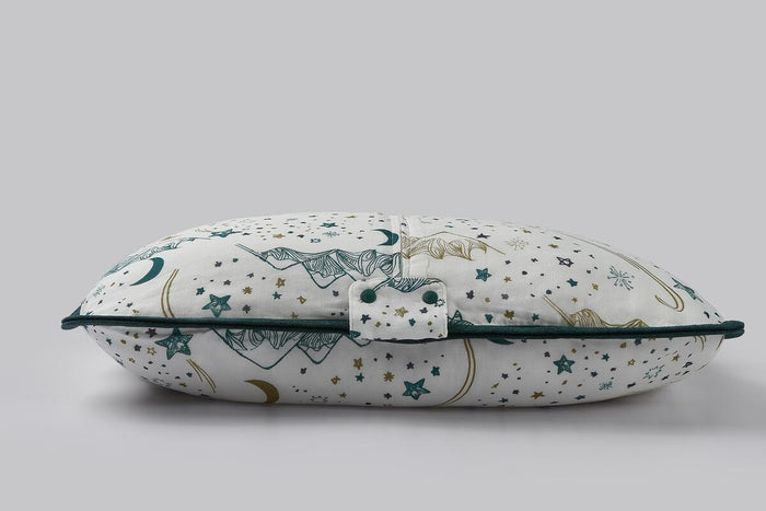 0.6 TOG Bamboo 3/4 Sleeve Sleep Bag - Stars White 12-18M