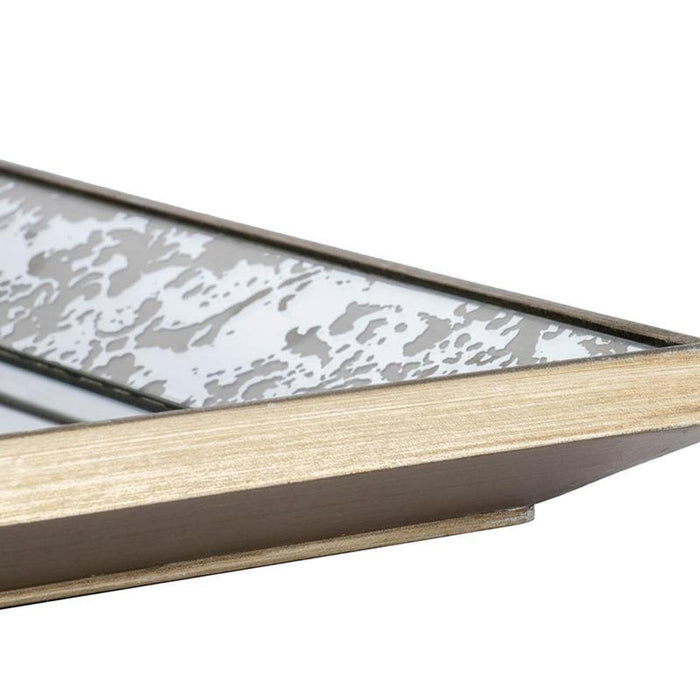 15" Square Vintage Style Accent Wall Mirror