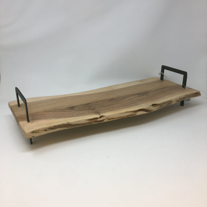 19.69" Live Edge Wood Tray — PD Home & Garden