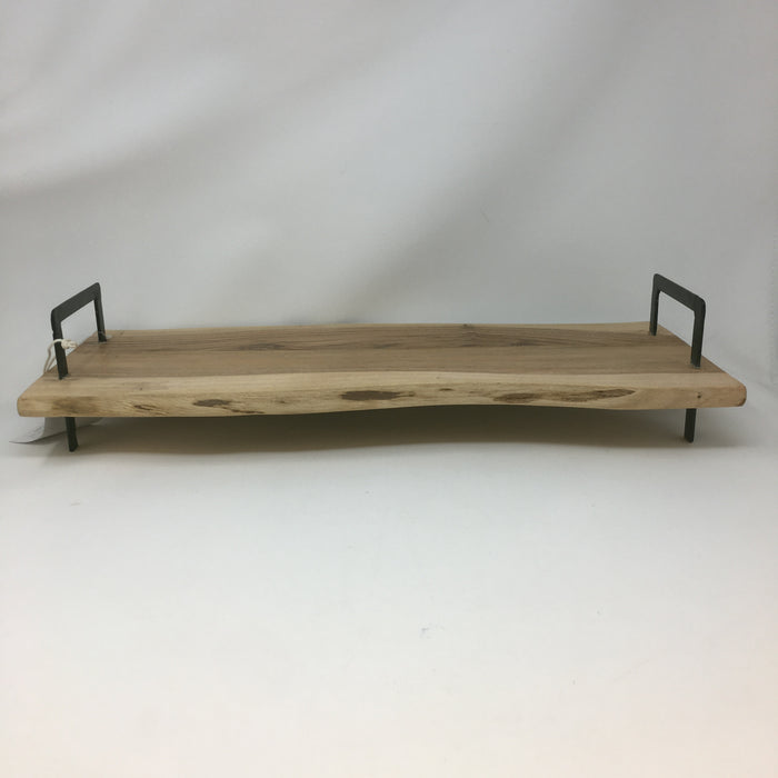 19.69" Live Edge Wood Tray — PD Home & Garden, view 2