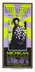 1995 Bobby McFerrin Concert Handbill by Mark Arminski (MA-023)