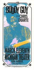 1995 Buddy Guy Concert Handbill by Mark Arminski (MA-024)