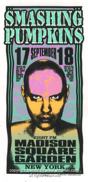 1996 Smashing Pumpkins Concert Poster by Mark Arminski (MA-9630)