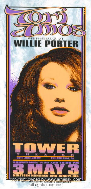 1996 Tori Amos Concert Poster by Mark Arminski (MA-9616)