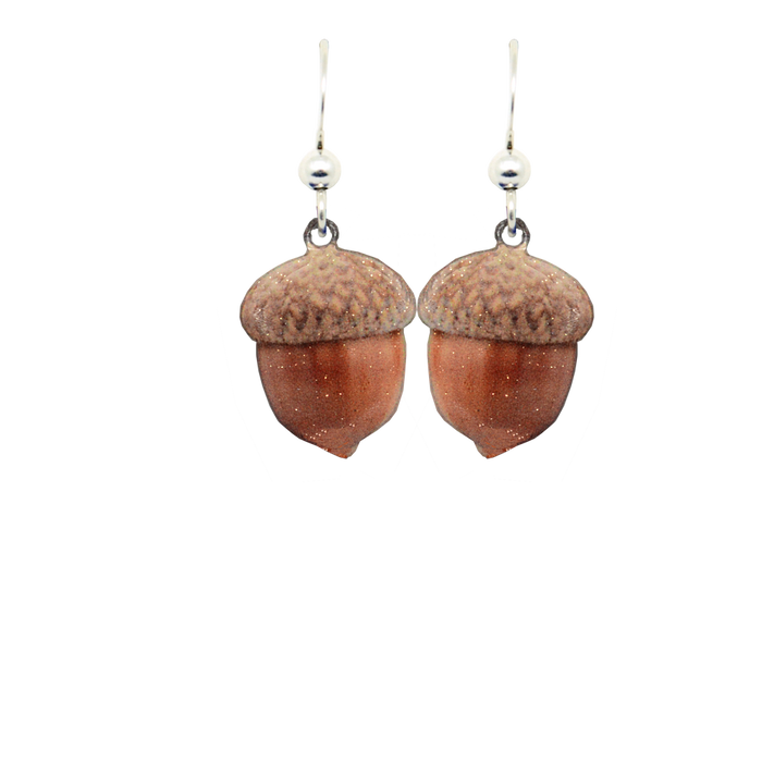 Acorn Earrings #2283 by d'ears