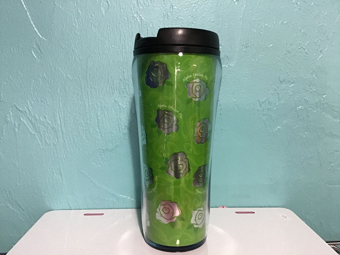 Alpha Epsilon Phi Coffee Tumbler - CLEARANCE