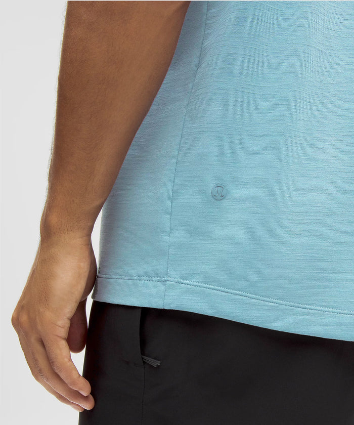 Alpha Gamma Omega lululemon Evolution Short-Sleeve Polo - Proud Cloud