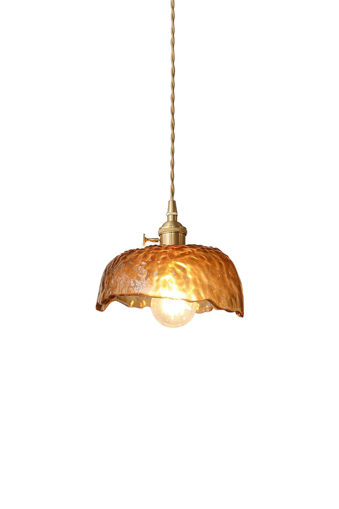 Antique Brown Glass Pendant Light | SamuLighting