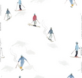 Apres Ski in Color Wallpaper