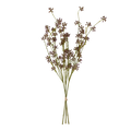 Artificial Succulent Branch Blush with slender green stems and clusters of muted blush-toned buds in an airy branching form.
