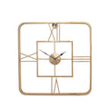 Gold-square-wall-clock-front