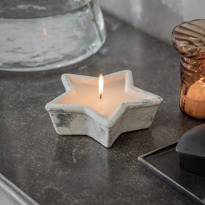 Birkdale Star Candle