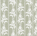 Blocked Tulips in Green- Fabric