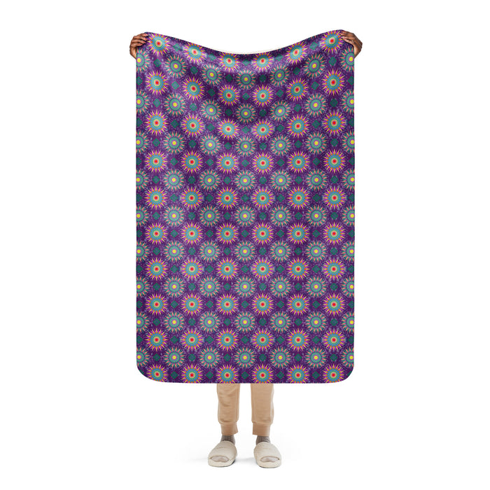 Bonfire Night Sherpa Blanket | Black Queer Art