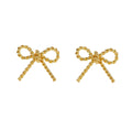 Bow Stud Earring