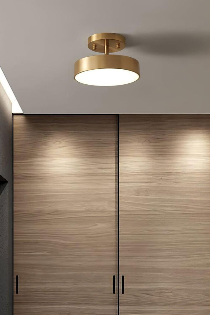 Brass Hero Rotating Ceiling Lamp - view 8 | SamuLighting