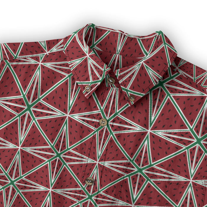 Break A Watermelon Cotton Dress Shirt