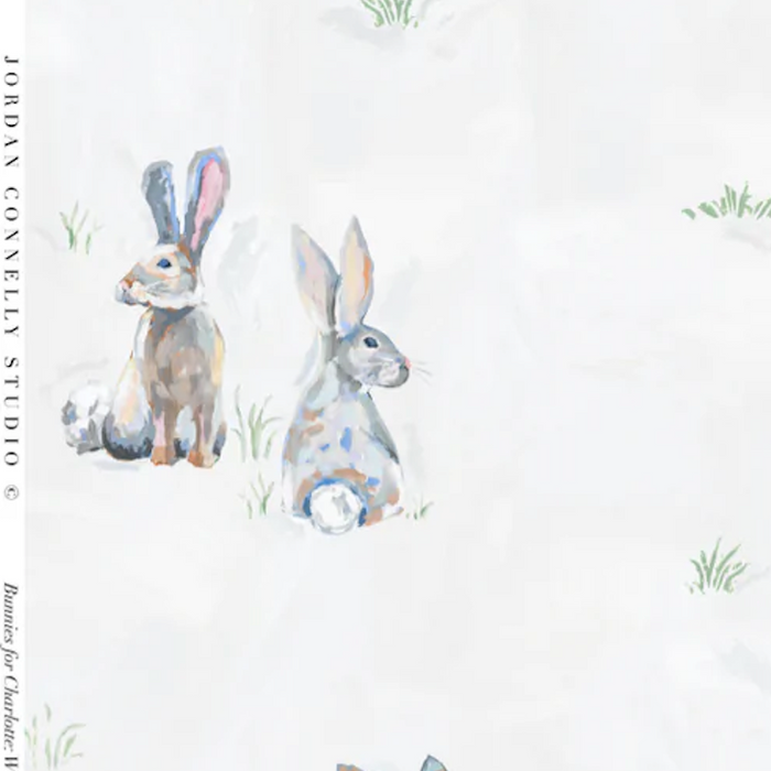 Bunnies for Charlotte Wallpaper