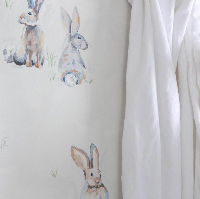 Bunnies for Charlotte Wallpaper