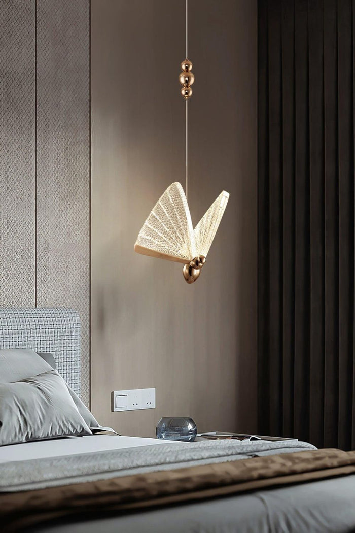 1 head Dia 17cm x H 24cm / ∅ 6.7″ x H 9.4″ / Gold+Clear / Warm Light