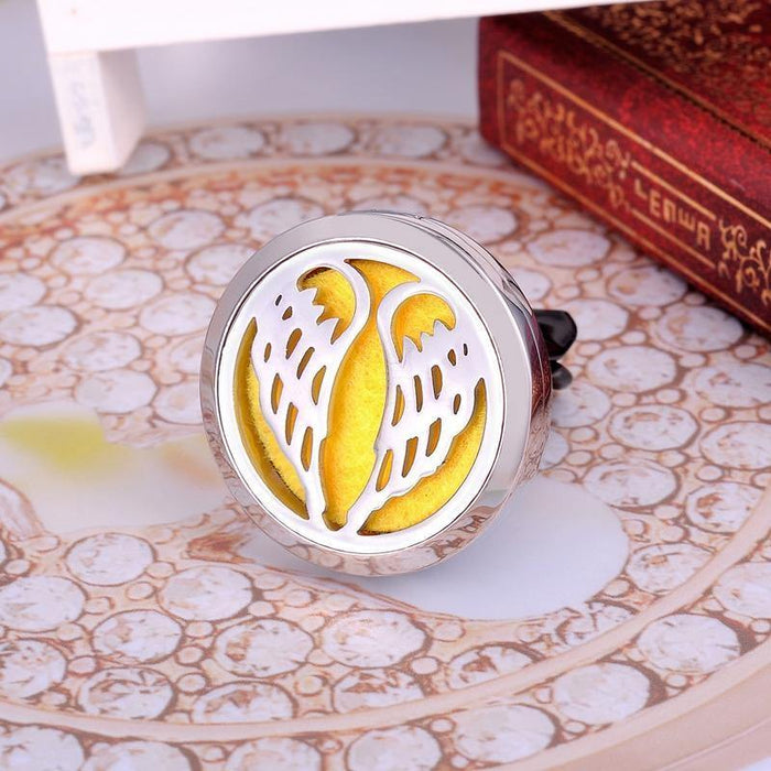 Car Diffuser Locket (Angel Wings)