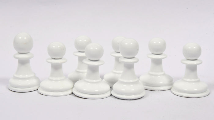 Chess Pieces Black & White Painted Boxwood 3.8" - Slightly Imperfect | CHESSBAZAAR