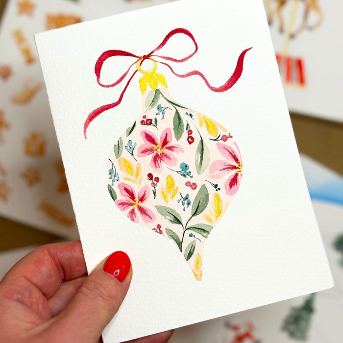Christmas Card Watercolour Event at One.World 19th November