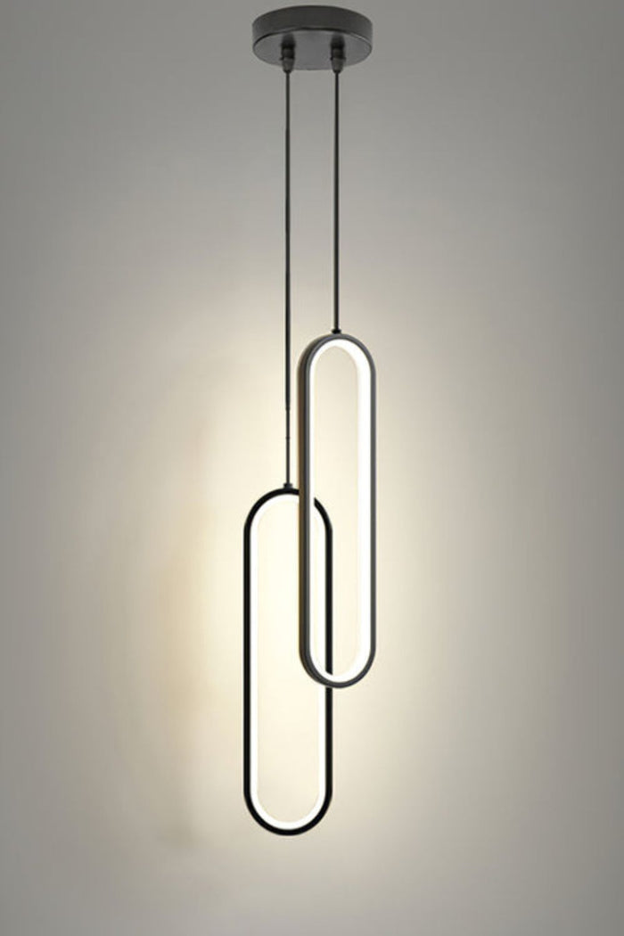 2 Heads Dia 9cm x H 40cm / ∅ 3.5″ x H 15.7″ / Black / Neutral Light