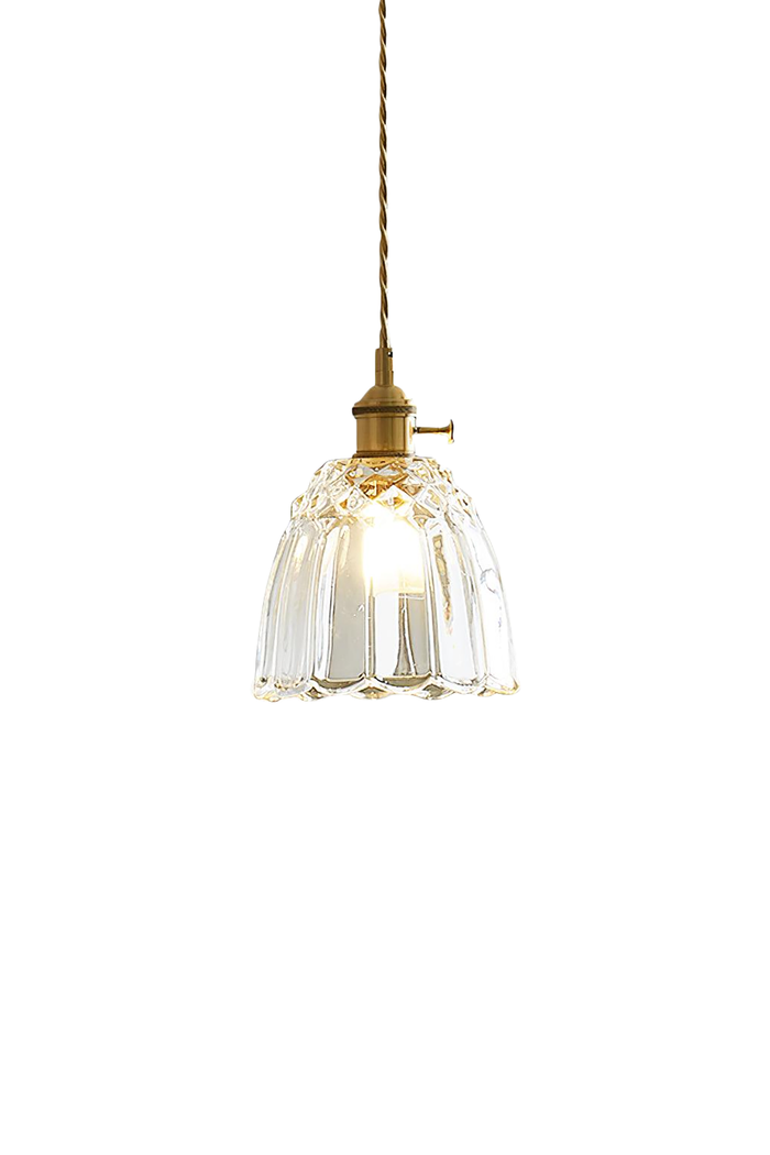 Clear Glass Fulbright Pendant Light | SamuLighting