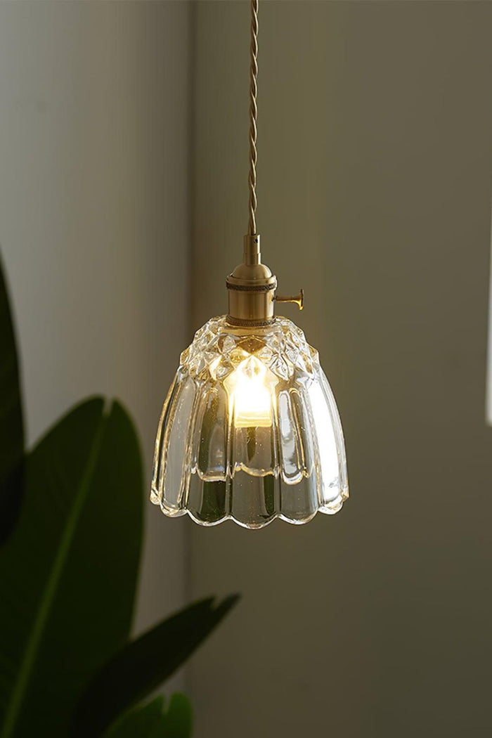 Clear Glass Fulbright Pendant Light - view 5 | SamuLighting