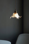 Clear Petal Glass Pendant Lamp - view 6 | SamuLighting