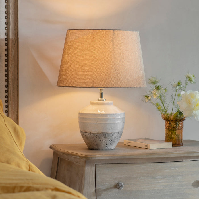 Clemsfold Stone Table Lamp