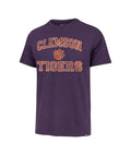 Clemson Tigers Purple Union Arch Franklin Tee