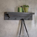 Clovelly Wall Hooks with Shelf