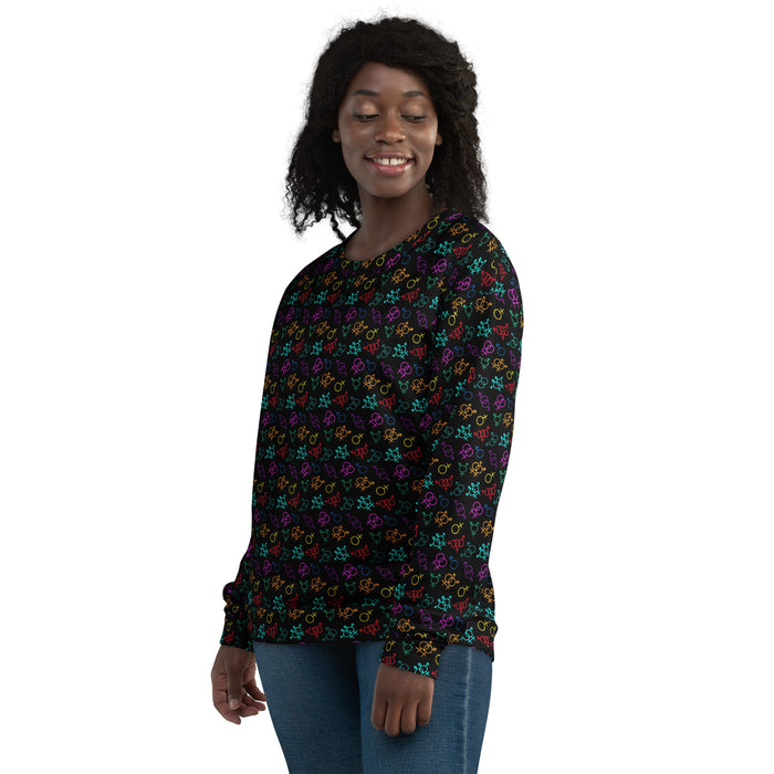 Come As You Are Sweatshirt | Queer Affirming Art