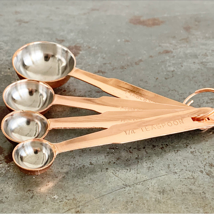 Copper Measuring Spoons