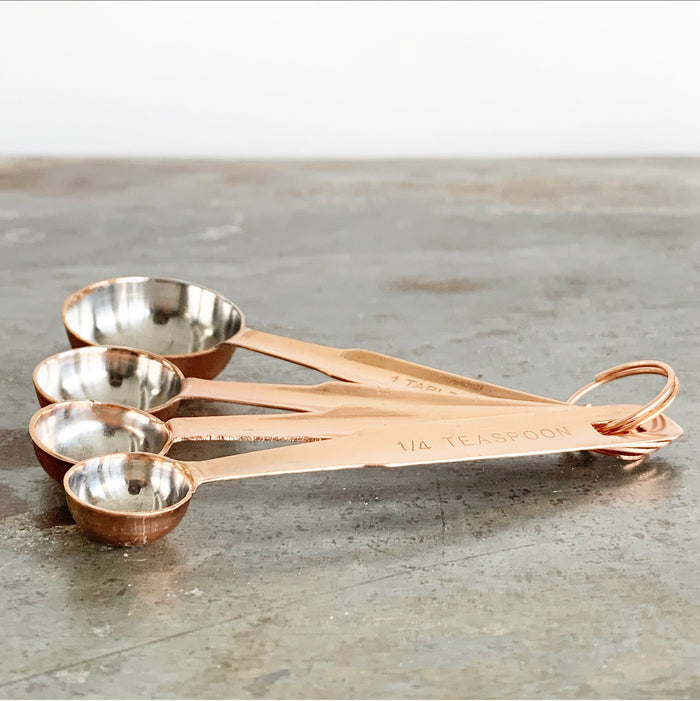 Copper Measuring Spoons