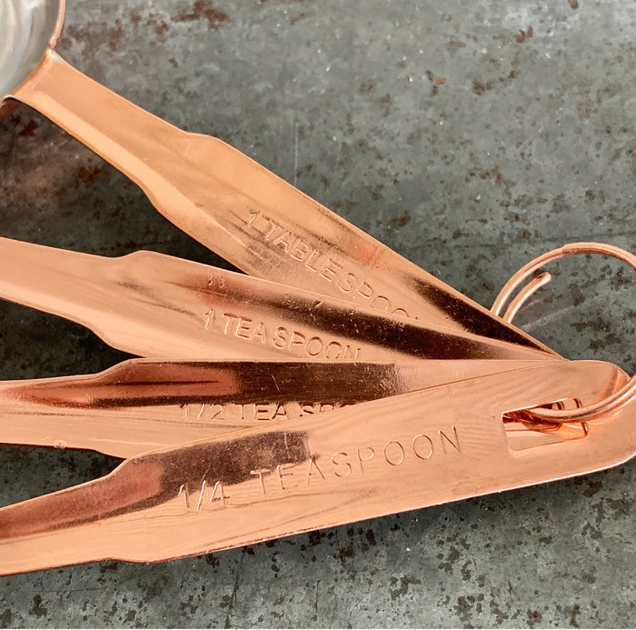 Copper Measuring Spoons