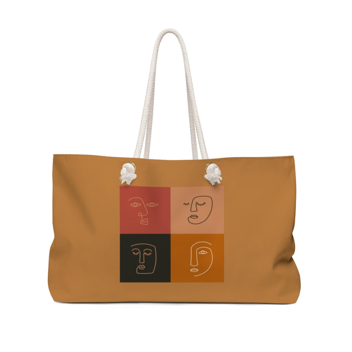 Copy of Copy of Copy of Pastel Afrika Weekender Bag