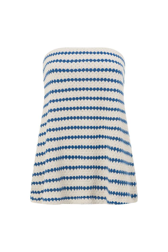 Cosmo Top - Jacquard Stripe