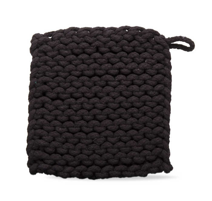 Crochet Trivet - Black