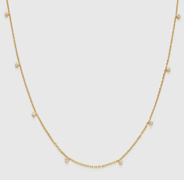 Crystal Cubes Necklace