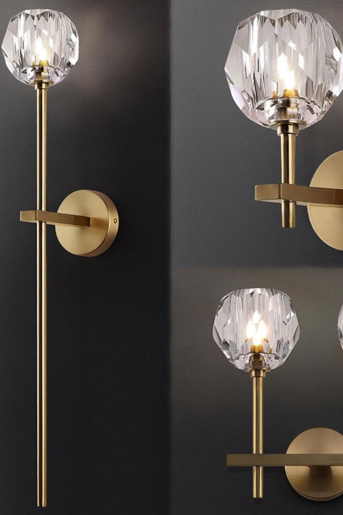 Boule De Cristal Grand Single Sconce - SamuLighting