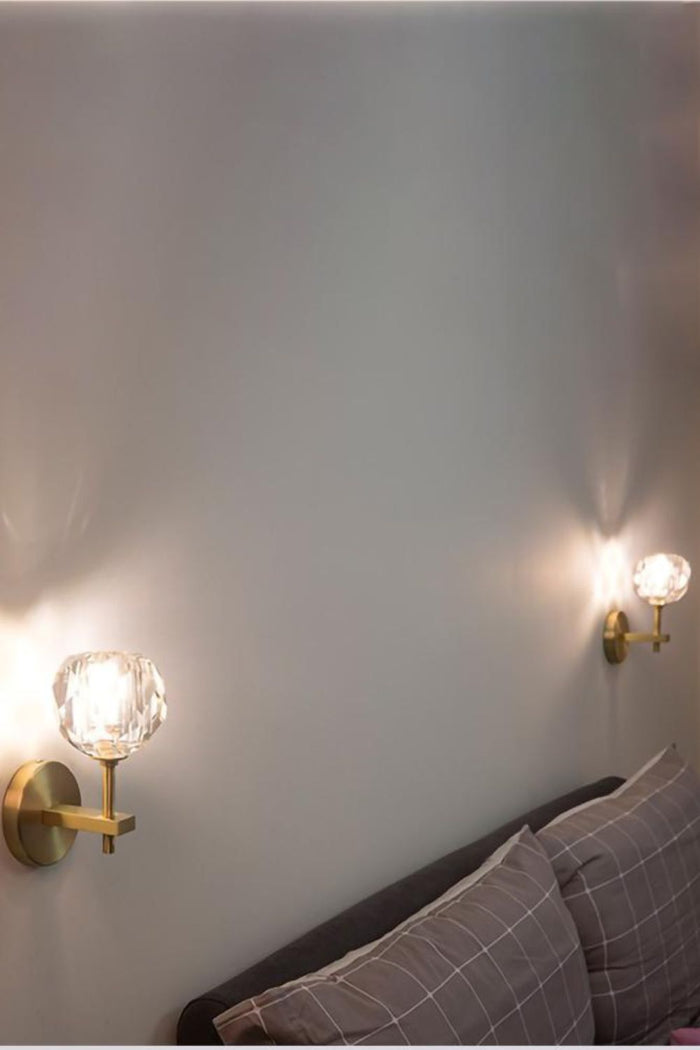 Boule De Cristal Grand Single Sconce - SamuLighting