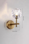 Boule De Cristal Grand Single Sconce - SamuLighting