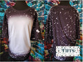Custom Faux Bleached Tee