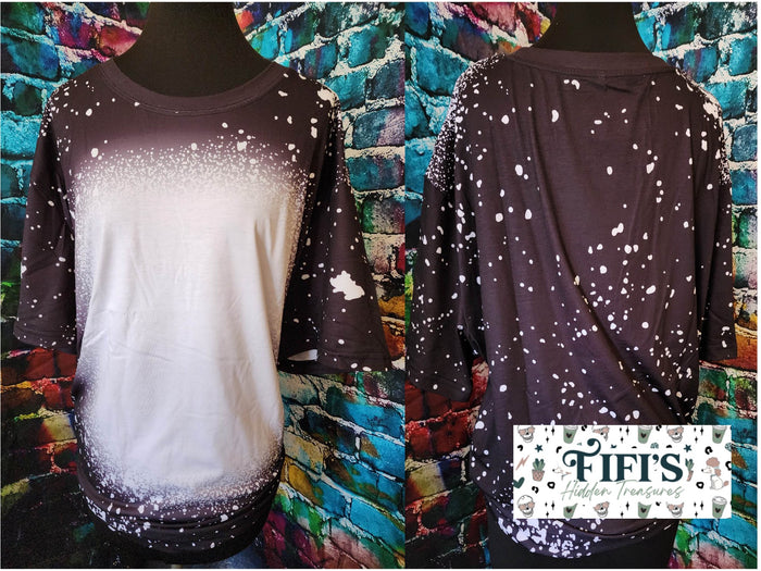 Custom Faux Bleached Tee