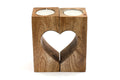 Cut-Out Heart Tealight Holders