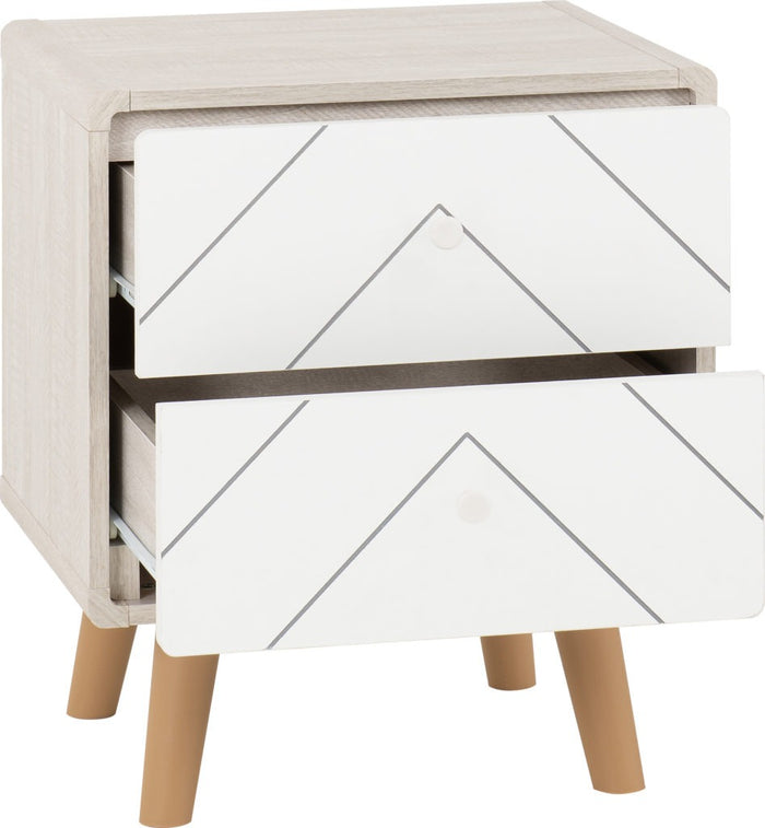 Dixie-2-drawer-bedside-open