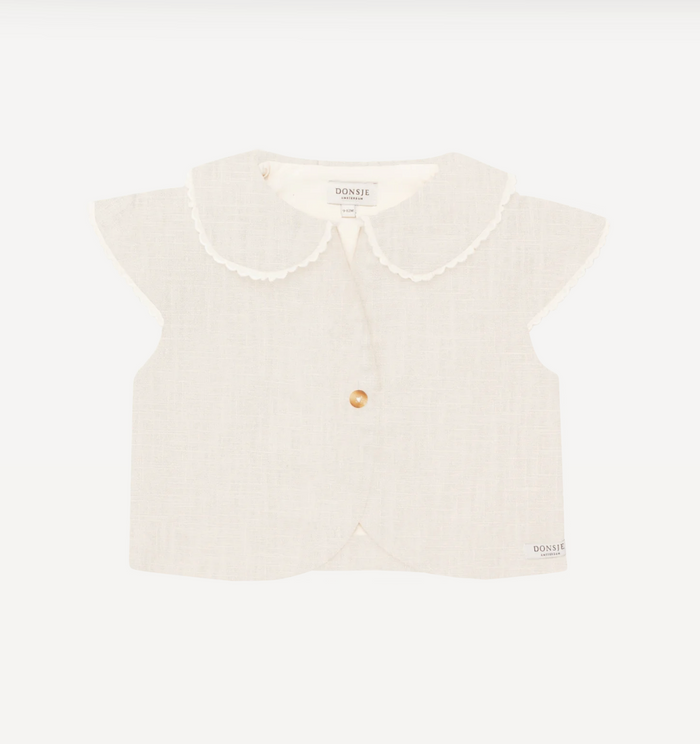 Donsje Hennie Linen Gilet